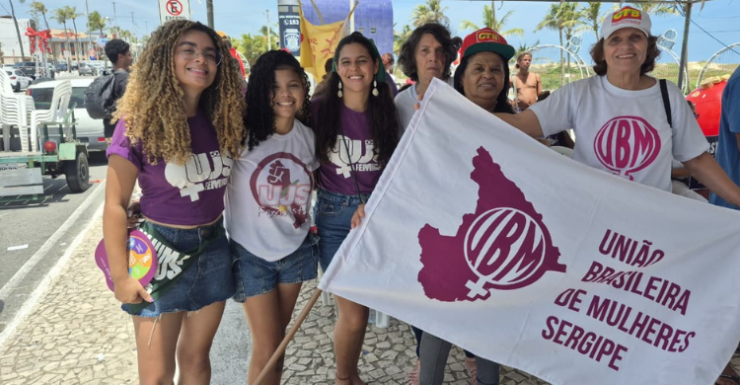 Imagem 'Mulheres Vivas'! Ato em Aracaju exige fim da onda de feminicídio