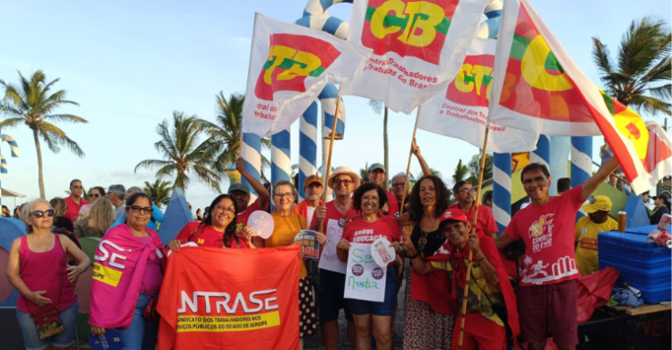 Imagem Em Aracaju, CTB/SE reforça ato contra anistia para golpistas