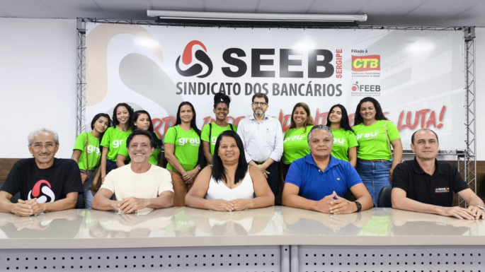 Imagem SEEB/SE apresenta a estrutura e funcionamento do sindicato para alunos de Administração 