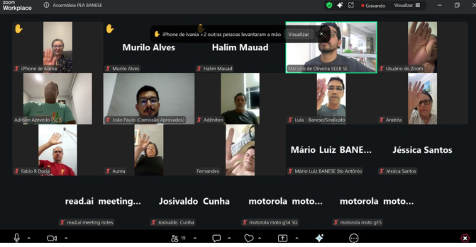 Imagem Empregados do Banese aprovam por unanimidade reabertura do Programa de Estímulo à Aposentadoria