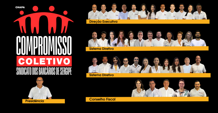 Imagem CONHEÇA AS PROPOSTAS E COMPOSIÇÃO DA CHAPA 'COMPROMISSO COLETIVO'