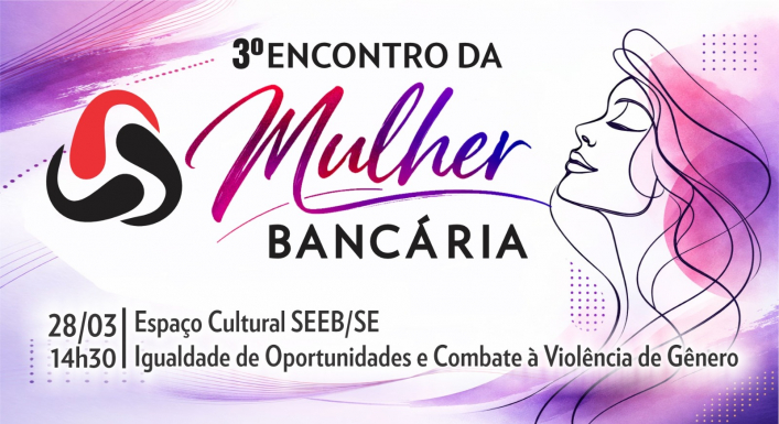 Imagem Encontro das Bancárias de Sergipe será neste sábado, a partir das 14h