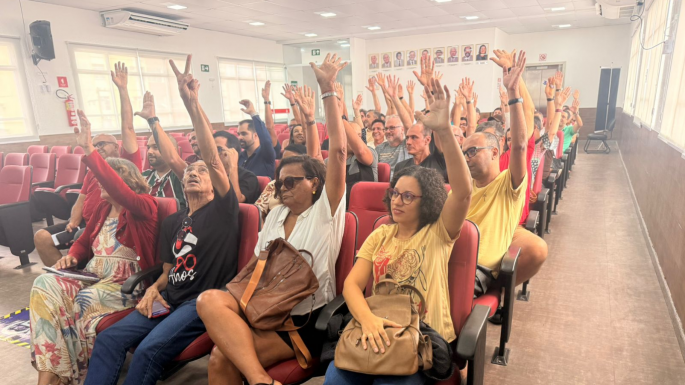 Imagem Encontro em Sergipe elege delegação e aprova propostas para a Conferência Regional da categoria
