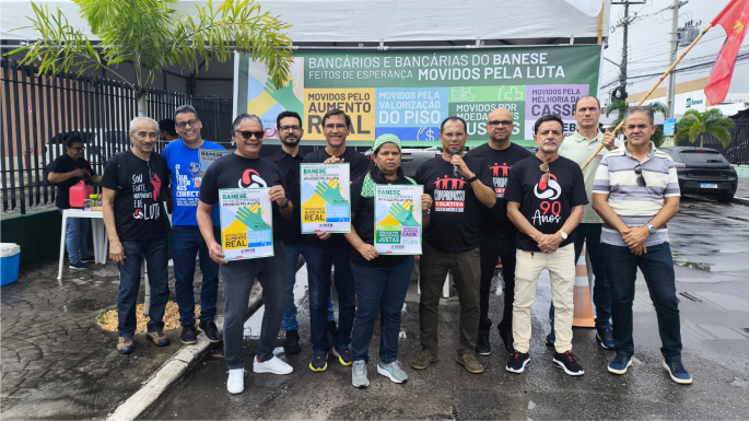 Imagem SEEB/SE lança Campanha Nacional dos Bancários 2026 com ato no Banese