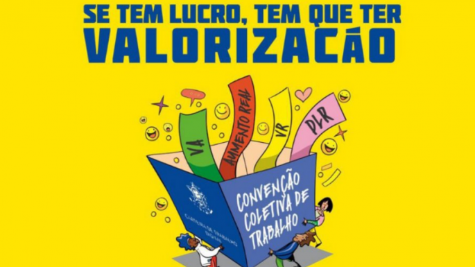 Imagem SEEB/SE estará com a Campanha Salarial no Calçadão João Pessoa, nesta sexta-feira, dia 03, às 8h