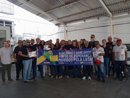 Imagem Em Aracaju e no interior, SEEB/SE mobiliza bancários do BNB em defesa da PLR