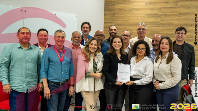 Imagem COE entrega pauta específica ao Bradesco e reforça defesa do emprego e dos direitos dos bancários