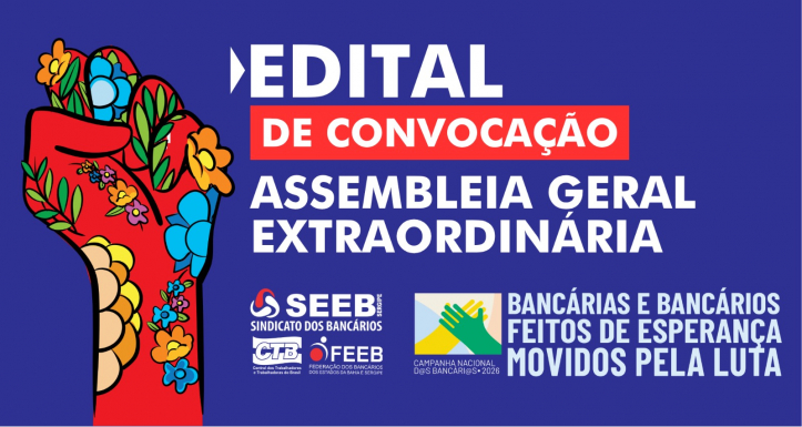 Imagem EDITAL DE CONVOCAÇÃO DE ASSEMBLEIA GERAL EXTRAORDINÁRIA