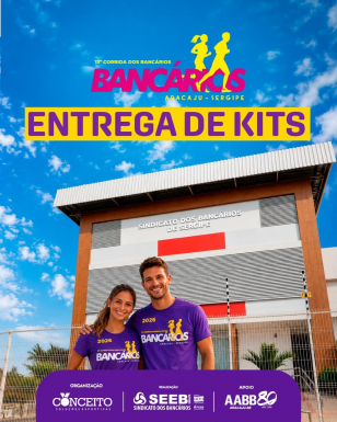 Imagem Entrega de kits da Corrida dos Bancários começa hoje às 9h