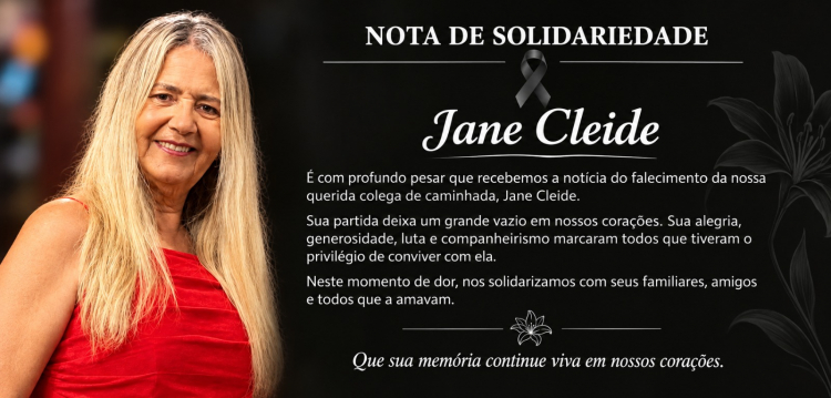 Imagem HOMENAGEM À JANE CLEIDE